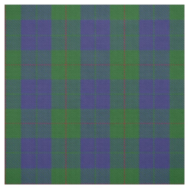 Clan Barclay Hunting Scottish Tartan Plaid Fabric (Swatch)