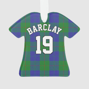 Clan Barclay Hunting Tartan Christmas Jersey Ornament