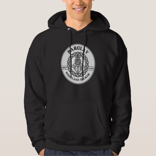 Clan Barclay Scottish Thistle Highland Games Hoodie