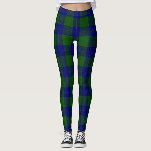 Clan Barclay Tartan Leggings (Front)