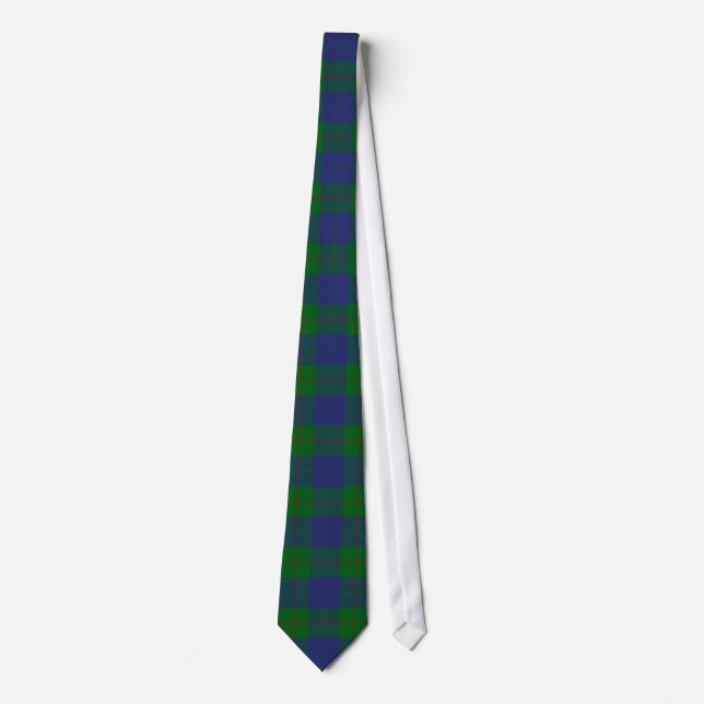Clan Barclay Tartan Neck Tie (Front)