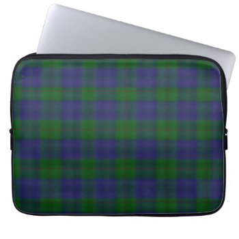 Clan Barclay Tartan Plaid Laptop Cover by Everythingplaid at Zazzle