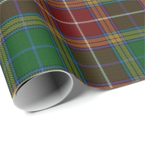 Clan Baxter Scottish Tartan Wrapping Paper
