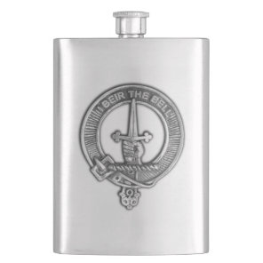 Clan Bell Crest Flask