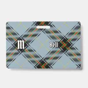Clan Bell Tartan Badge