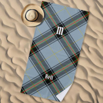 Clan Bell Tartan Beach Towel