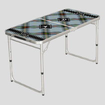 Clan Bell Tartan Beer Pong Table