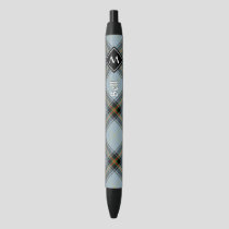 Clan Bell Tartan Black Ink Pen