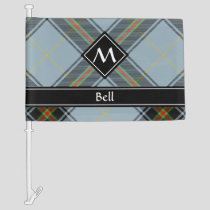 Clan Bell Tartan Car Flag