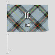 Clan Bell Tartan Car Flag