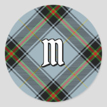 Clan Bell Tartan Classic Round Sticker