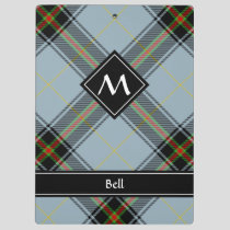 Clan Bell Tartan Clipboard