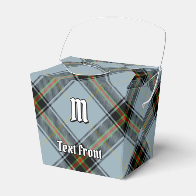Clan Bell Tartan Favor Boxes (Front Side)