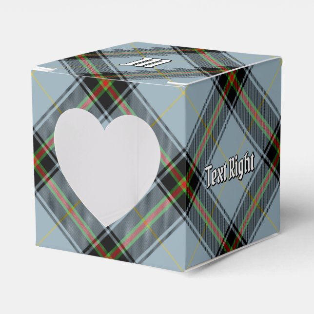 Clan Bell Tartan Favor Boxes (Front Side)