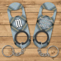 Clan Bell Tartan Keychain Bottle Opener