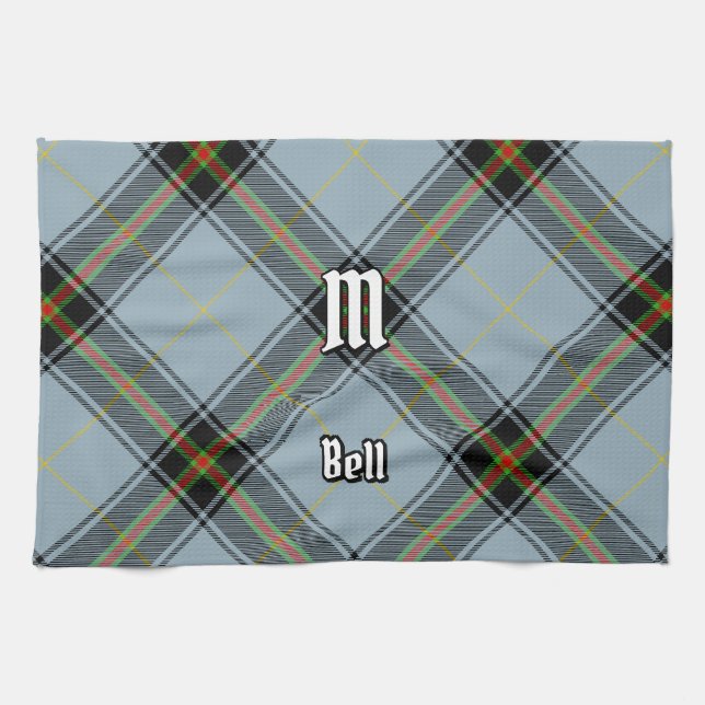 Clan Bell Tartan Kitchen Towel (Horizontal)