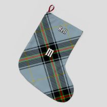 Clan Bell Tartan Large Christmas Stocking