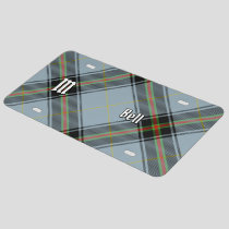 Clan Bell Tartan License Plate