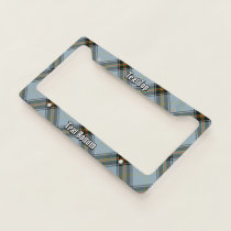 Clan Bell Tartan License Plate Frame