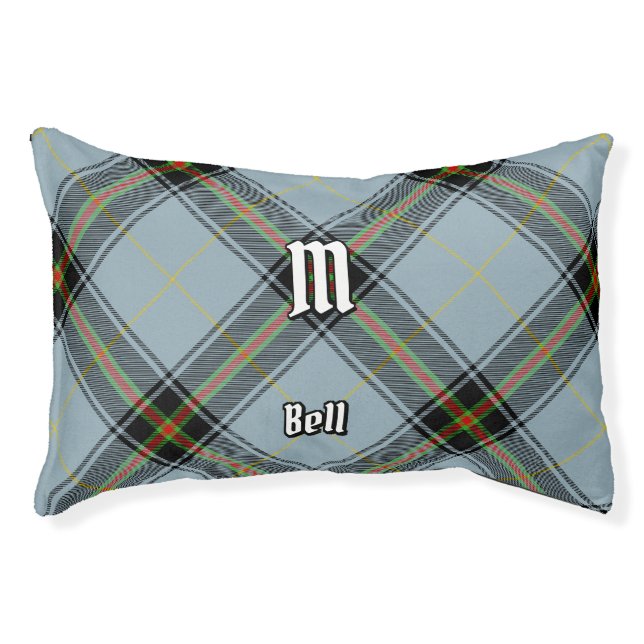 Clan Bell Tartan Pet Bed (Front)