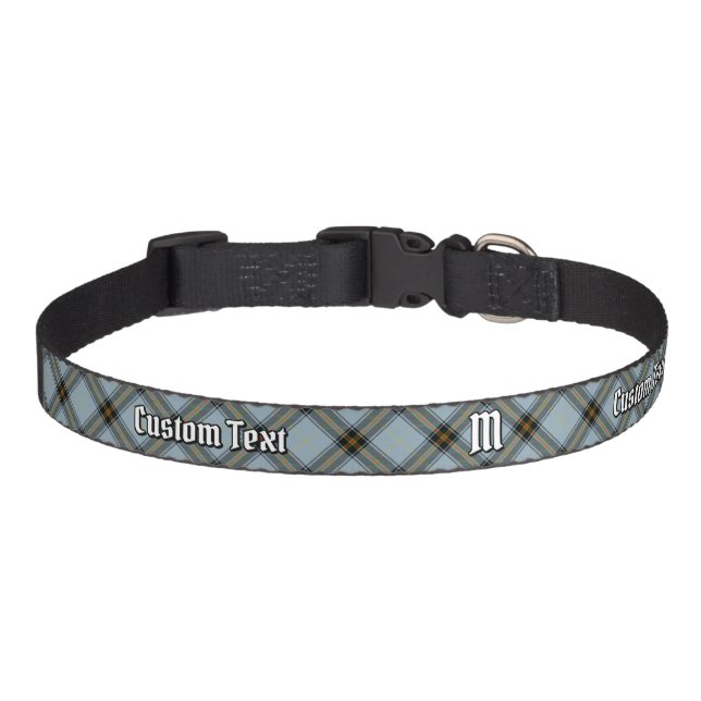 Clan Bell Tartan Pet Collar (Front)