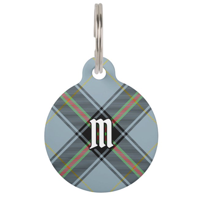Clan Bell Tartan Pet ID Tag (Front)