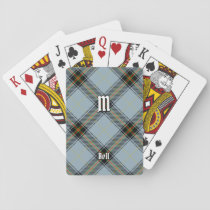 Clan Bell Tartan Poker Cards