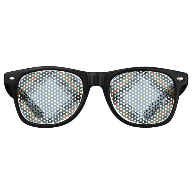 Clan Bell Tartan Retro Sunglasses (Front)