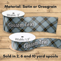Clan Bell Tartan Satin Ribbon