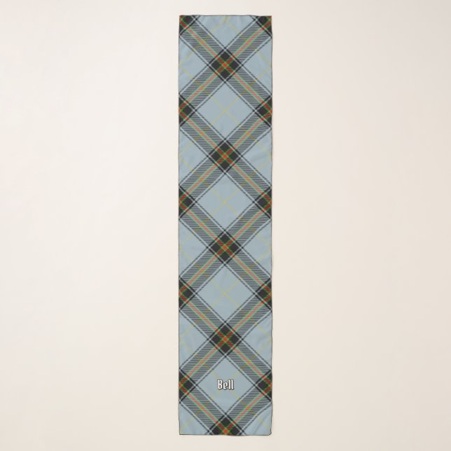 Clan Bell Tartan Scarf (Front)