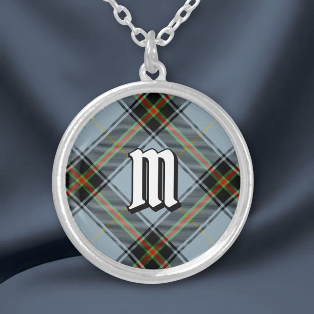 Clan Bell Tartan Silver Plated Necklace (Creator Uploaded)