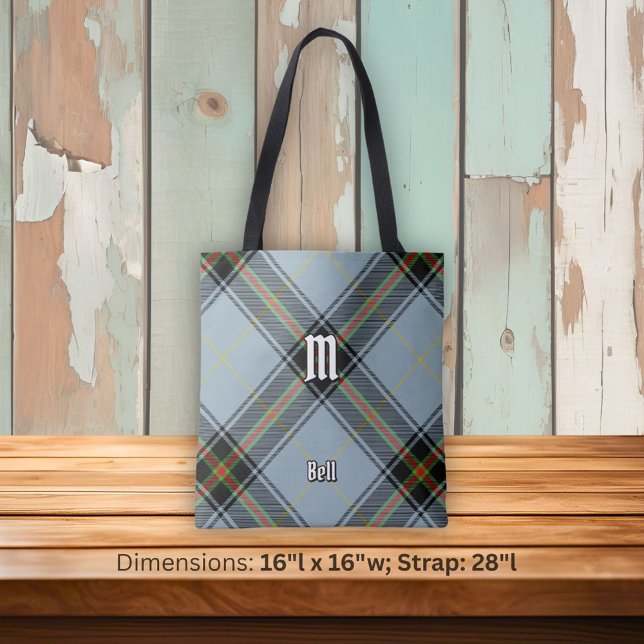 Clan Bell Tartan Tote Bag (Creator Uploaded)
