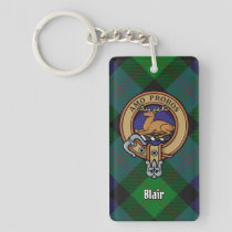 Clan Blair Crest Acrylic Keychain