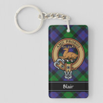 Clan Blair Crest Acrylic Keychain