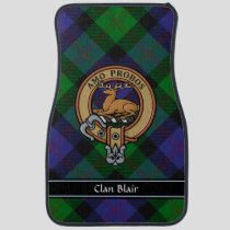 Clan Blair Crest Car Floor Mat