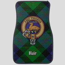 Clan Blair Crest Car Floor Mat