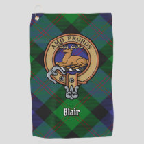 Clan Blair Crest Golf Towel