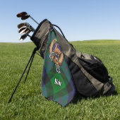 Clan Blair Crest Golf Towel (Green)