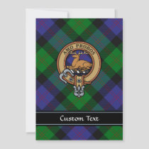 Clan Blair Crest Invitation