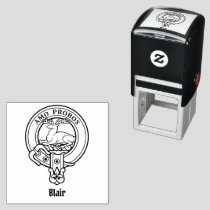 Clan Blair Crest Self-inking Stamp