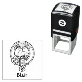 Clan Blair Crest Self-inking Stamp (In Situ)