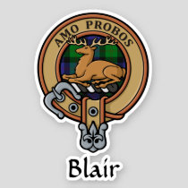 Clan Blair Crest Sticker