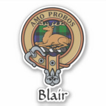 Clan Blair Crest Sticker