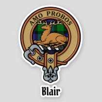 Clan Blair Crest Sticker
