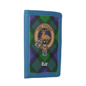 Clan Blair Crest Trifold Wallet (Side)