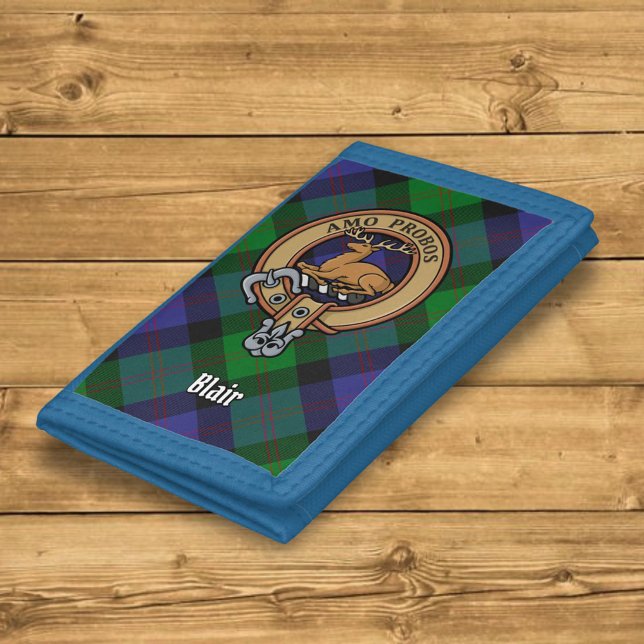 Clan Blair Crest Trifold Wallet (Creator Uploaded)