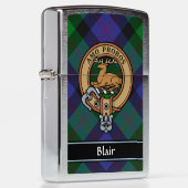 Clan Blair Crest Zippo Lighter (Right)