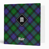 Clan Blair Tartan 3 Ring Binder (Front/Inside)