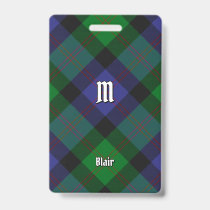 Clan Blair Tartan Badge