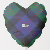 Clan Blair Tartan Balloon (Back)